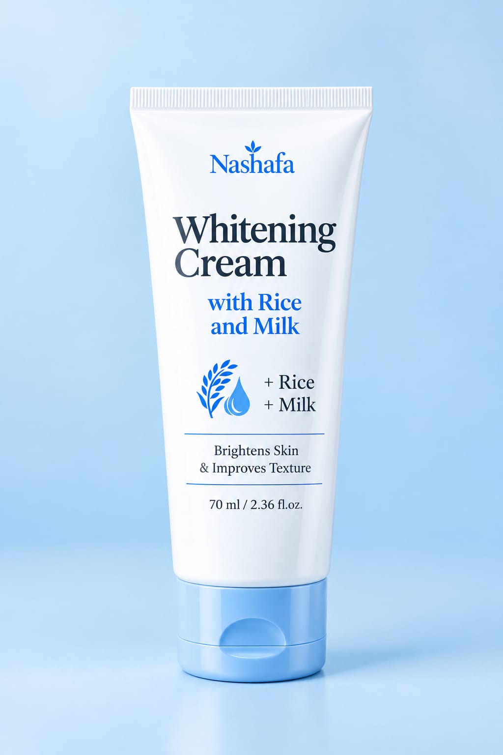 Nashafa Whitening Cream (Rice+Milk)
