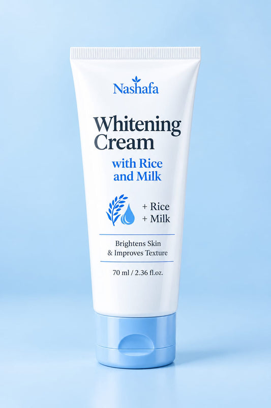 Nashafa Whitening Cream (Rice+Milk)